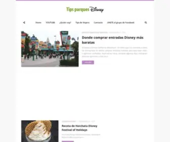 Tipsparquesdisney.com(Tips Parques Disney) Screenshot