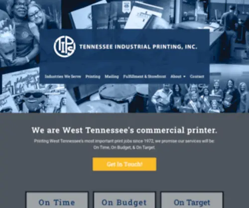Tipsprints.com(West TN's Commercial Printer) Screenshot