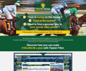 Tipsterfilter.com(Tipster Filter) Screenshot