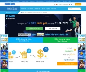 Tipstervn.com(Sân chơi dự đoán nhận định soi kèo bóng đá MIỄN PHÍ Tipstervn) Screenshot