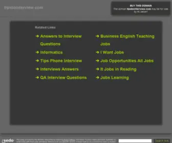 Tipstointerview.com(All about DBMS) Screenshot