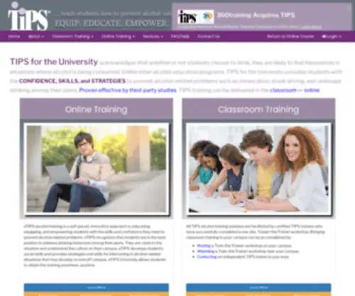 Tipsuniversity.org(Universities) Screenshot