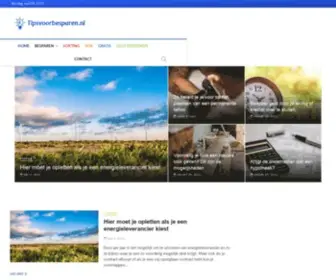 Tipsvoorbesparen.nl(Tips voor besparen) Screenshot