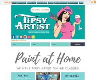 Tipsyartist.com(Tipsy Artist) Screenshot