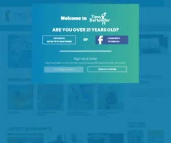Tipsybartender.com(Tipsy Bartender) Screenshot