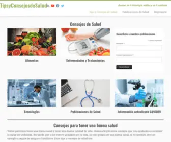 Tipsyconsejosdesalud.com(Tips y Consejos de Salud) Screenshot