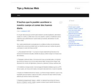 Tipsynoticiasweb.com(Tips y Noticias Web) Screenshot
