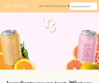 Tipsyspritzers.com(Tipsy Spritzers) Screenshot