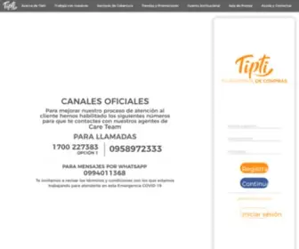 Tipti.market(Tipti Supermercado a domicilio) Screenshot