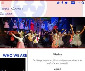 Tipton-County.com(Tipton County serves students) Screenshot