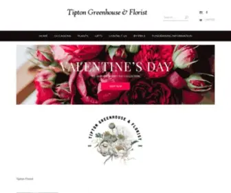 Tiptongreenhouse.com(Tipton IA Buy Flowers) Screenshot