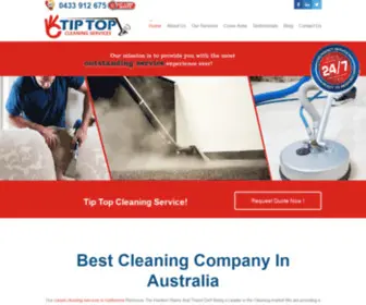 Tiptopcleaning.com.au(Affordable Carpet Cleaning Melbourne) Screenshot