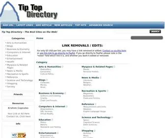 Tiptopdirectory.com(Tip Top Directory) Screenshot