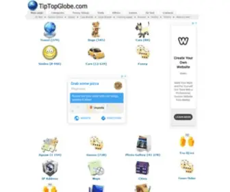 Tiptopglobe.com(IQ test) Screenshot