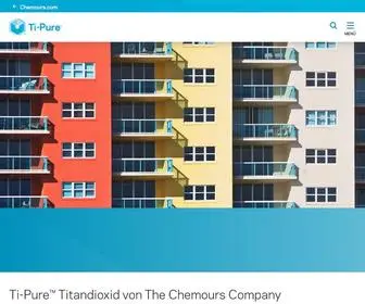 Tipure.de(Entdecken Sie den weltweit größten Hersteller von TiO2) Screenshot