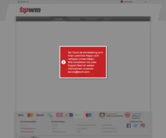 Tipwin.de(Tipwin) Screenshot