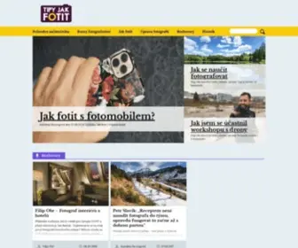 Tipyjakfotit.cz(Tipy jak fotit) Screenshot