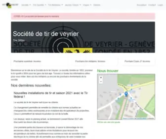 Tir-Veyrier.ch(ST Veyrier) Screenshot