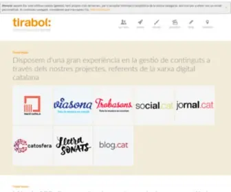 Tirabol.cat(Comunicació) Screenshot