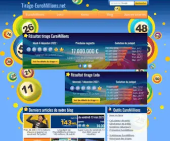 Tirage-Euromillions.net Screenshot