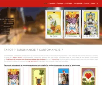 Tiragegratuit.fr(Faire un Tirage Tarot Divinatoire en ligne et gratuit) Screenshot