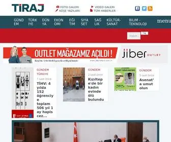 Tiraj.com.tr(Nternet Gazetesi) Screenshot