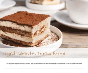 Tiramisu-Rezept.de(Tiramisu Rezept) Screenshot