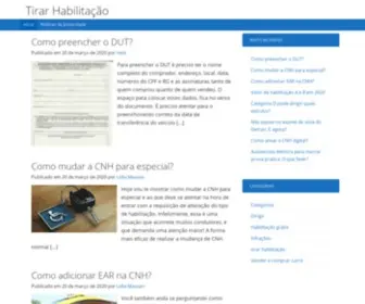 Tirarhabilitacao.com(Tirar habilitação) Screenshot