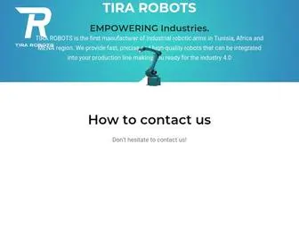 Tirarobots.com(TIRA ROBOTS) Screenshot