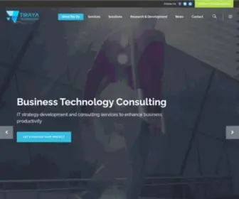 Tiraya-Technology.com(Main Home) Screenshot