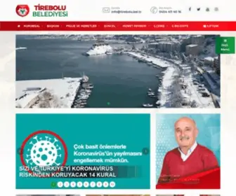 Tirebolu.bel.tr(Tirebolu Belediyesi) Screenshot