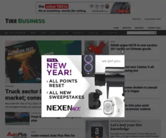 Tirebusiness.com(Tire Business) Screenshot