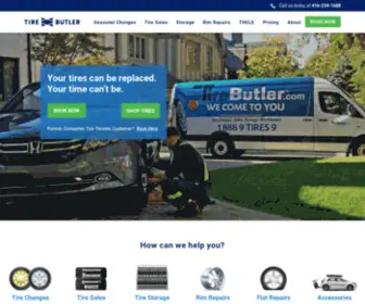 Tirebutler.com(Tire Butler) Screenshot