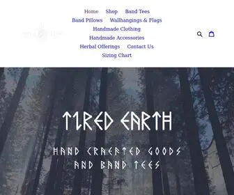 Tired-Earth.com(Tired Earth Handcraefted Goods) Screenshot