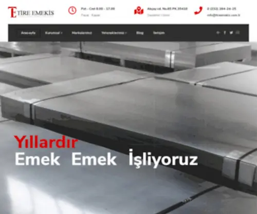 Tireemekis.com.tr(TİRE EMEKİŞ) Screenshot