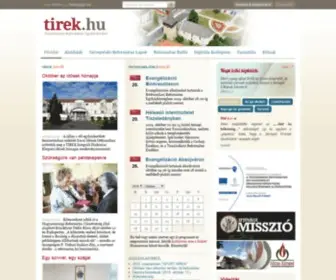 Tirek.hu(Tiszáninneni) Screenshot