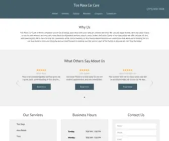 Tiremaxxcarcare.net(Tire Shop) Screenshot