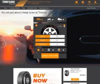 Tirendo.co.uk(Tyres Online) Screenshot