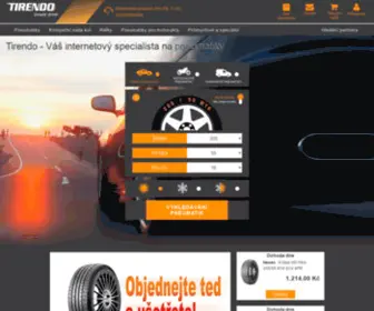 Tirendo.cz(Tyres online@) Screenshot