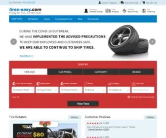 Tires-Easy.com(Buy Tires Online) Screenshot