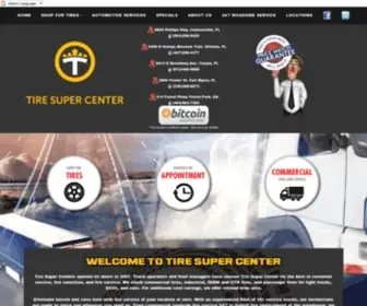 Tiresupercenter.net(Tire Super Center has Brand) Screenshot