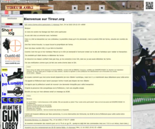 Tireur.org(Tir) Screenshot