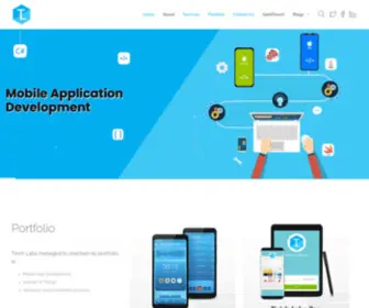 Tirichlabs.com(Mobile App Development Company) Screenshot