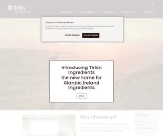 Tirlaningredients.com(Tirlán Ingredients) Screenshot