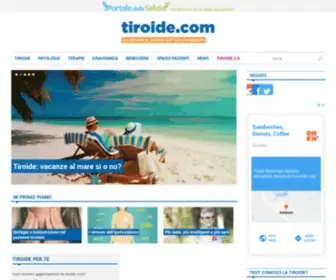 Tiroide.com(Conoscere la tiroide per curarla) Screenshot