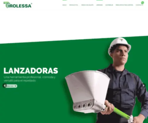 Tirolessa.com.mx(Herramientas profesionales para acabados) Screenshot