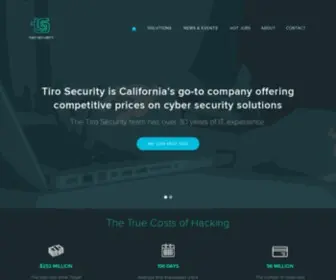 Tirosec.com(Cyber Security Staffing) Screenshot