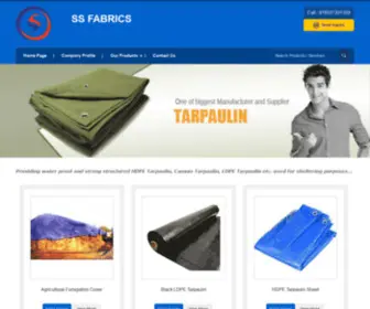 Tirpal.com(SS FABRICS) Screenshot