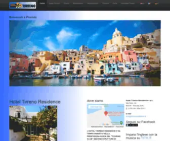 Tirrenoresidence.it(Hotel Residence a Procida immerso nel verde vicino al mare) Screenshot