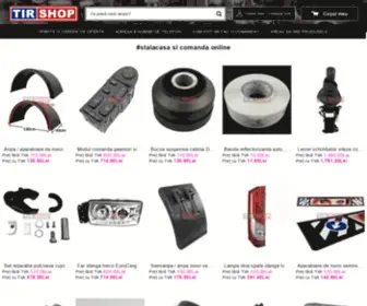 Tirshop.ro(TirShop onderdelen voor vrachtwagens) Screenshot